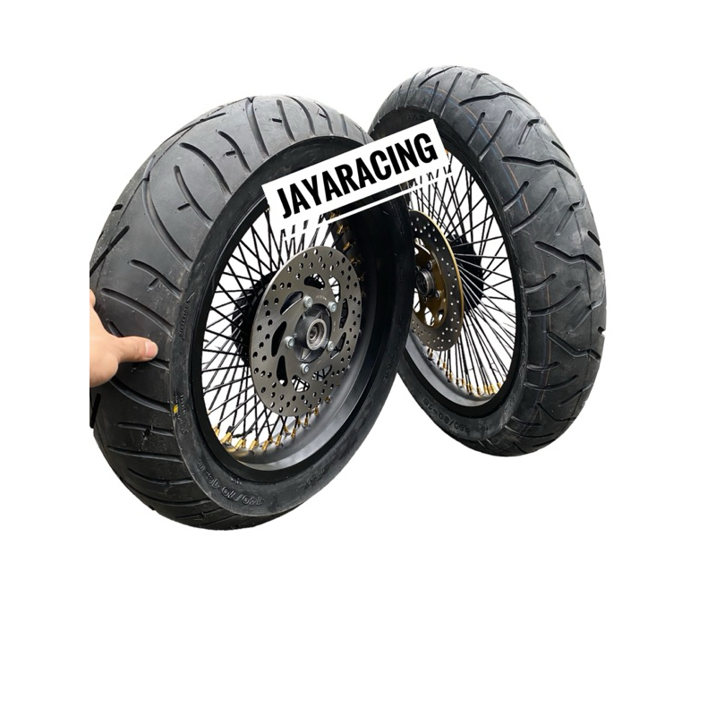 VELG CUSTOM CHOPPER BOBBER JAPSTYLE RING 16 RING 18 BENELLI PATAGONIAN EAGLE BAN TUBBLES