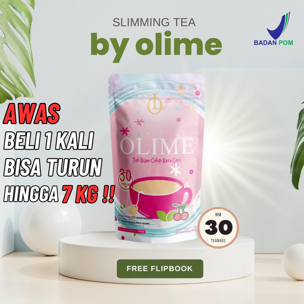 

1212 HARGA GROSIR Olime Slimming Tea Olime Teh Hijau Teh Pelangsing Herbal Alami Detox Tea Pelangsing Busui murah