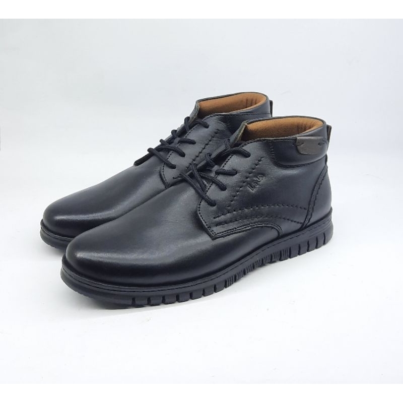 SEPATU BOOT SEPATU BOOTS SEPATU KULIT SEPATU PRIA SEPATU MURAH SEPATU ORIGINAL LOIS LSBT045A