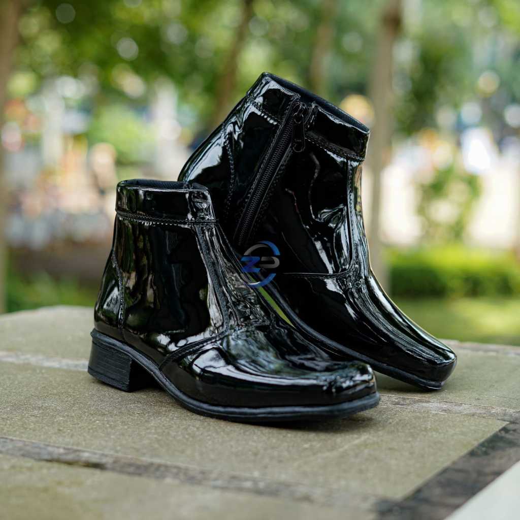 Sepatu pdh pantofel wanita/sepatu pantofel wanita guru polwan paskibra tni polri security