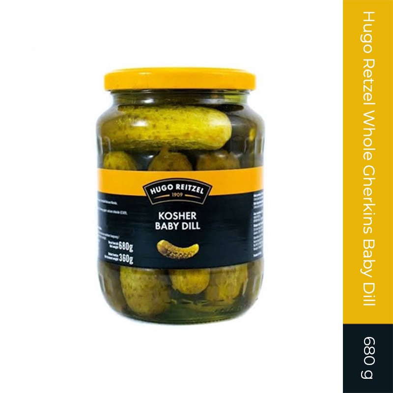 

Terlaris Today Hugo Reitzel WHOLE GHERKINS BABY DILL 68gr