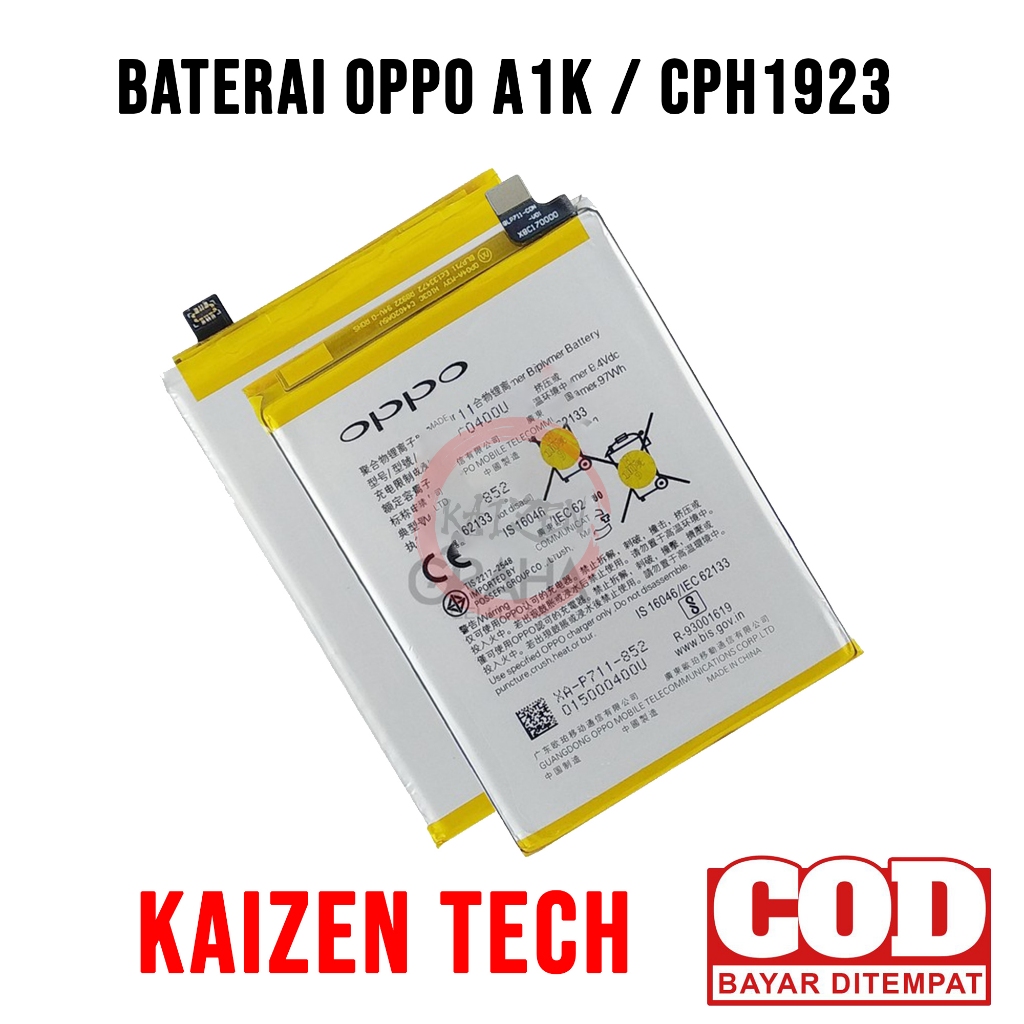 Baterai Oppo A1K BLP711 Baterai Oppo A1K CPH1923