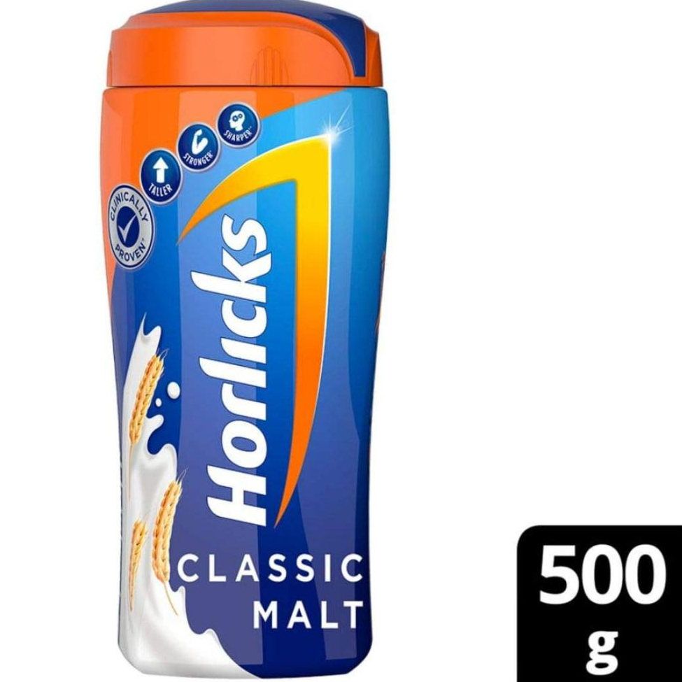 

HORLICKS CLASSIC MALT 500GR / Minuman Kesehatan