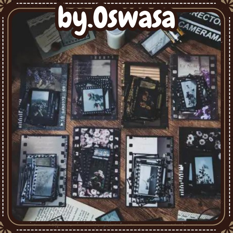 

15pcs Sticker PET Strap Film Photo Journal Vintage Retro