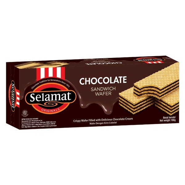 

Selamat Chocolate Sandwich Wafer 145 g