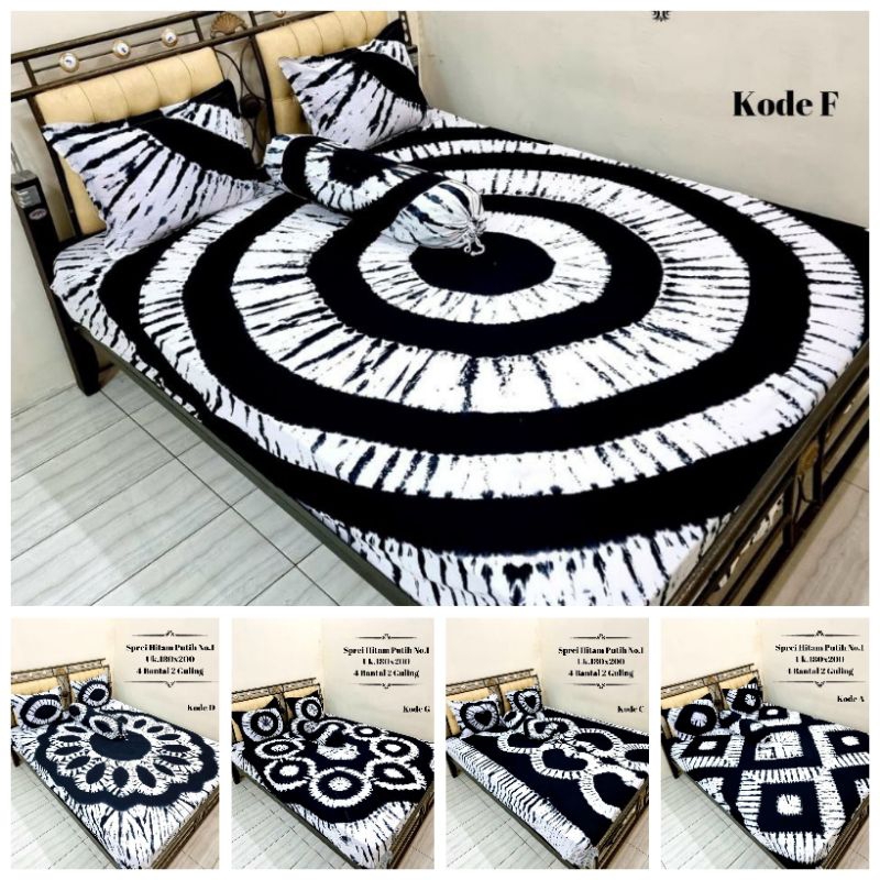 Sprei Batik Jumputan Pekalongan Ukuran 180x200 Terbaru