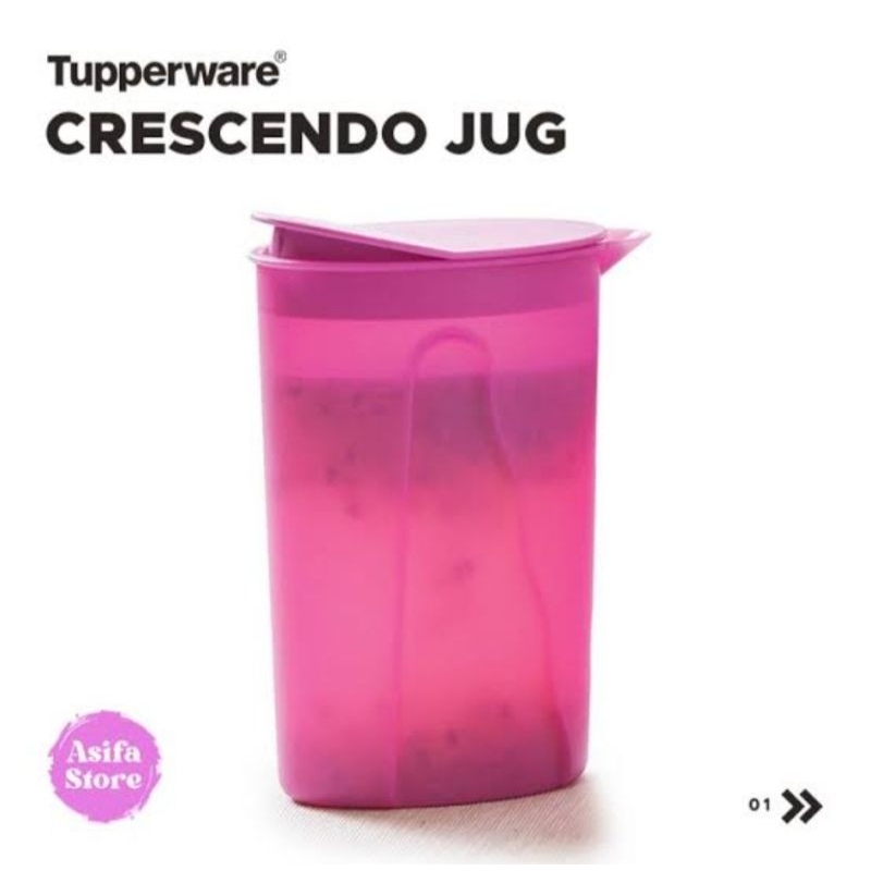 PROMO Tupperware Crescendo Jug 1L