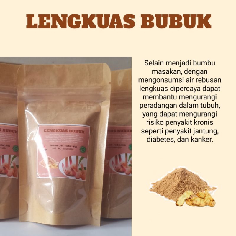 

LENGKUAS BUBUK 50 GRAM