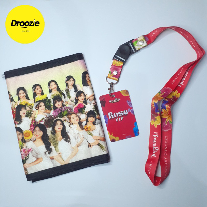 Take All Handbanner All Member + Lanyard JKT48 Flowerful | Benefit Rose