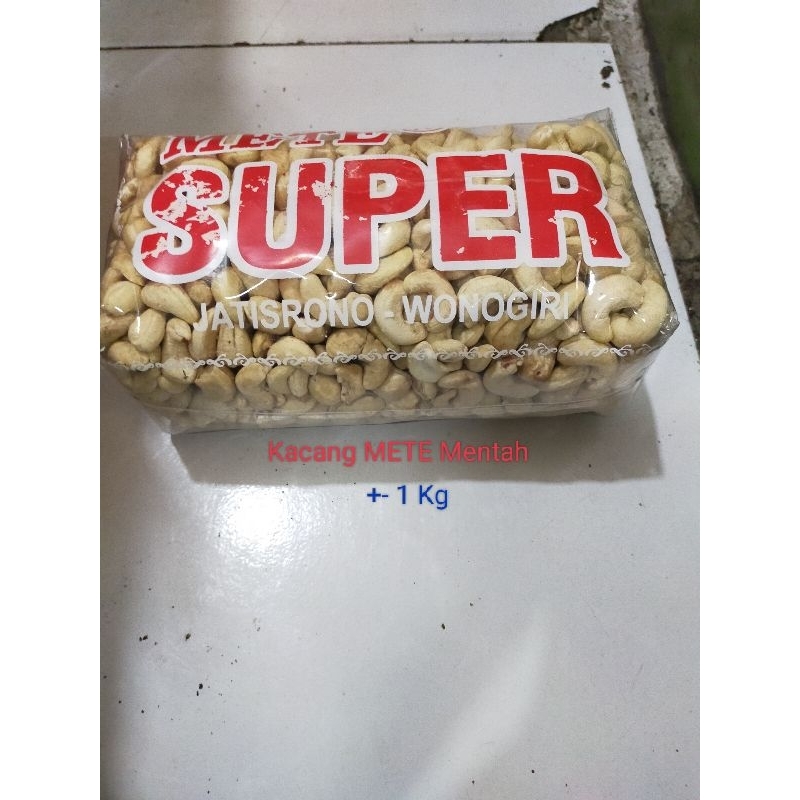 

+- 1Kg Kacang METE-SUPER, MENTAH