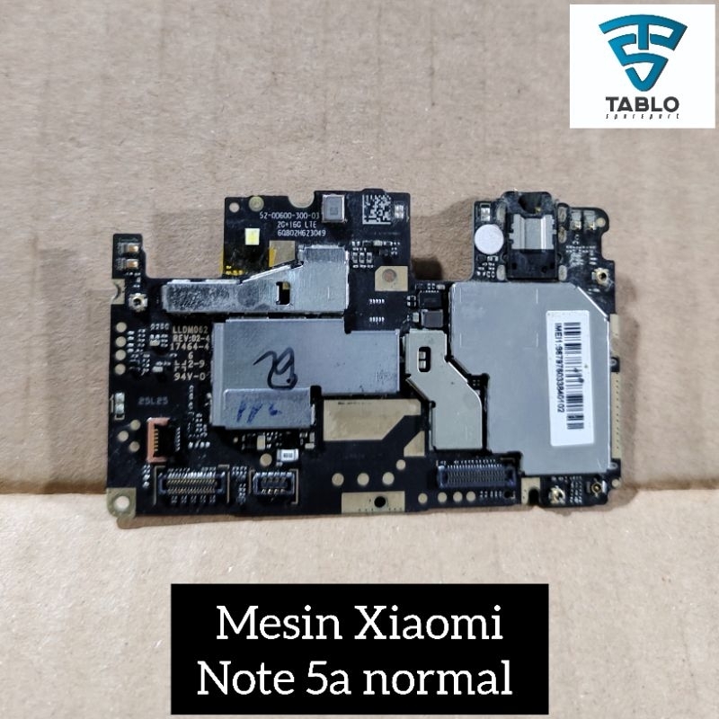 Mesin Xiaomi note 5a note 5a prime hidup garansi normal