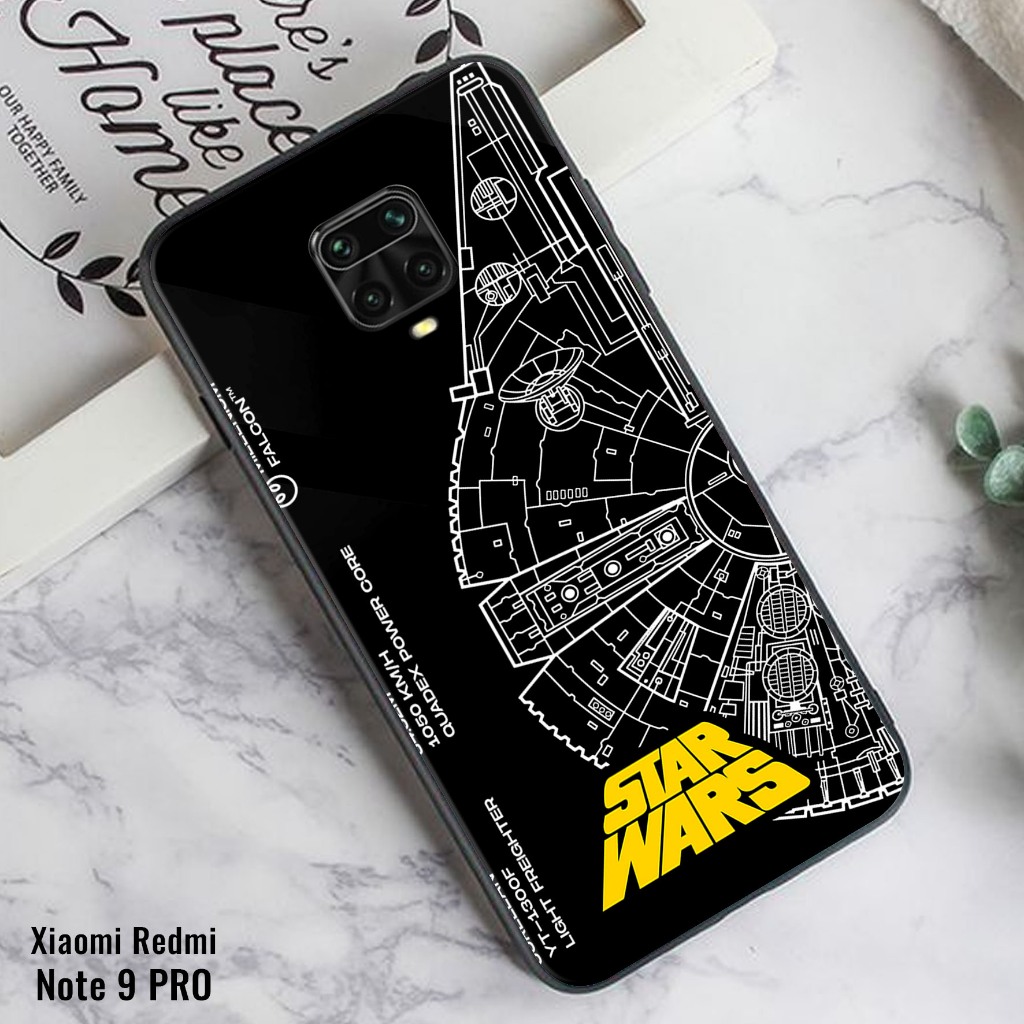Case Xiaomi Redmi Note 9 Pro - Casing Hp Redmi Note 9 Pro - ( STARWARS ) - Softcase Glossy - Case Hp