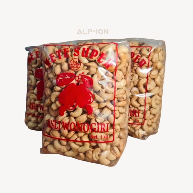 

COD kacang mede matang kualitas super premium asli wonogiri berat 1 kg fresh grosir