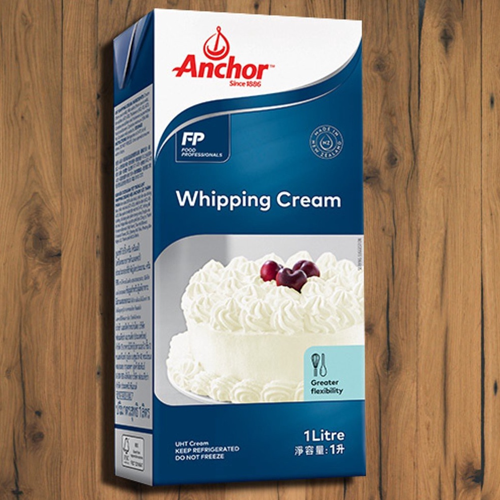 

1212 FLASH SALE Anchor Whipping Cream Whip Cream 1liter GOSEND ONLY grosir