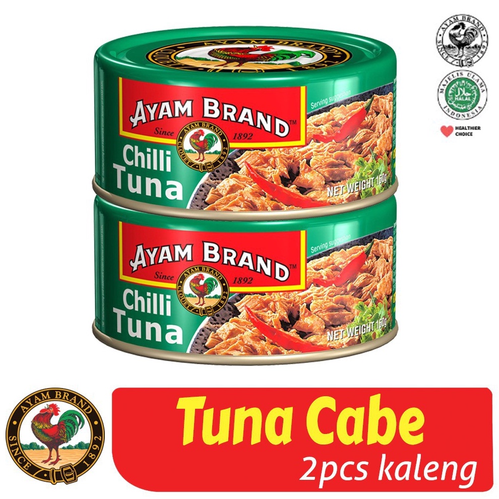 

1212 Product HOT Ayam Brand Ikan Tuna Kaleng Cabe 2 pcs 16gr buruan