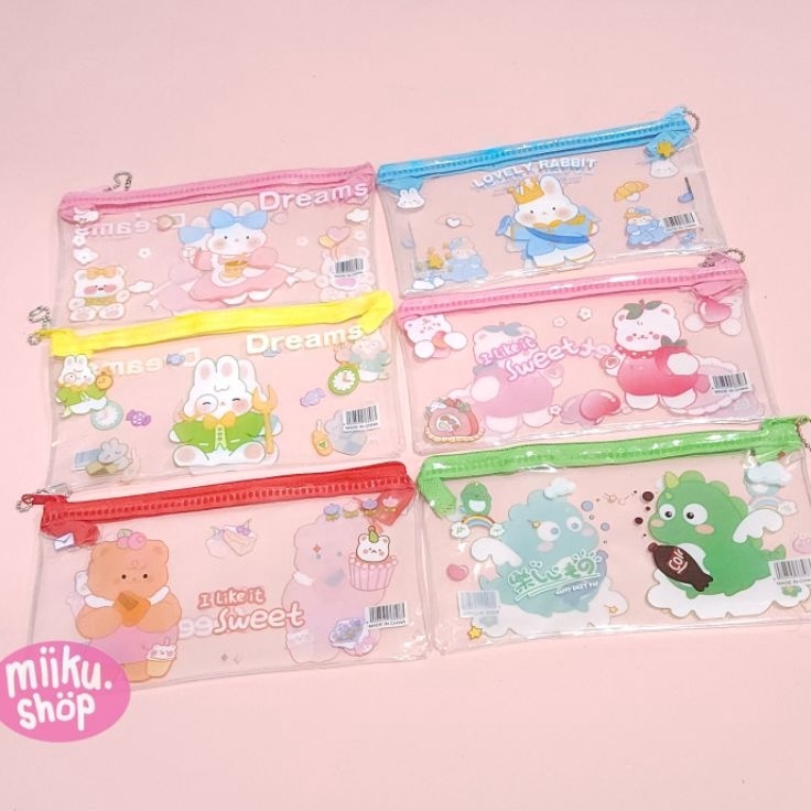 

XC26619 TEMPAT PENSIL POUCH MIKA KARAKTER LUCU