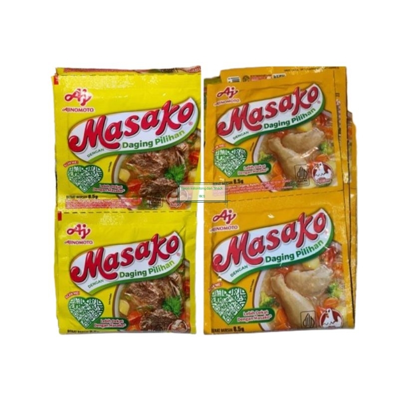 

AJINOMOTO Masako 1 Renceng isi 12 Sachet