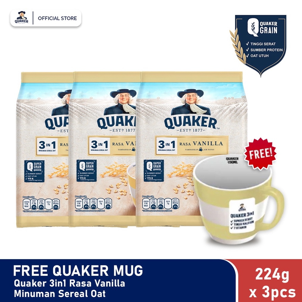 

Original 3in1 Vanilla Triple Pack Free Mug serbuuu