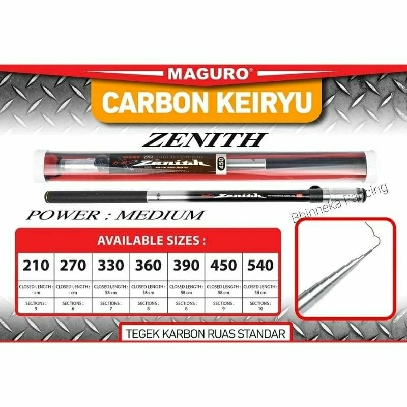 joran pancing tegek Maguro Zenith