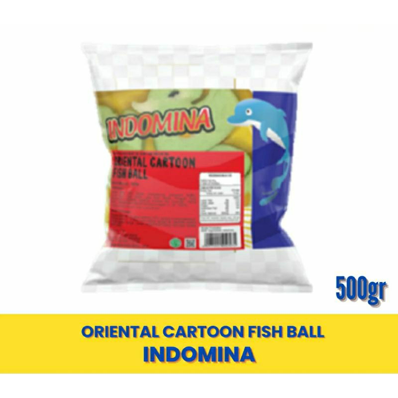 

indomina oriental cartoon fish ball 500gr