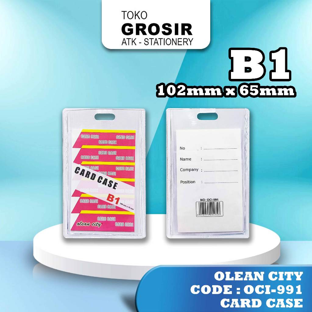 

CARD CASE OLEAN CITY - TEMPAT KARTU NAMA - SERI B OLEAN CITY