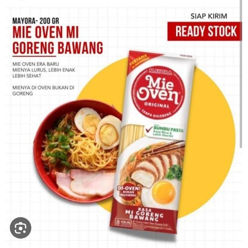 MIE INSTAN MIE OVEN