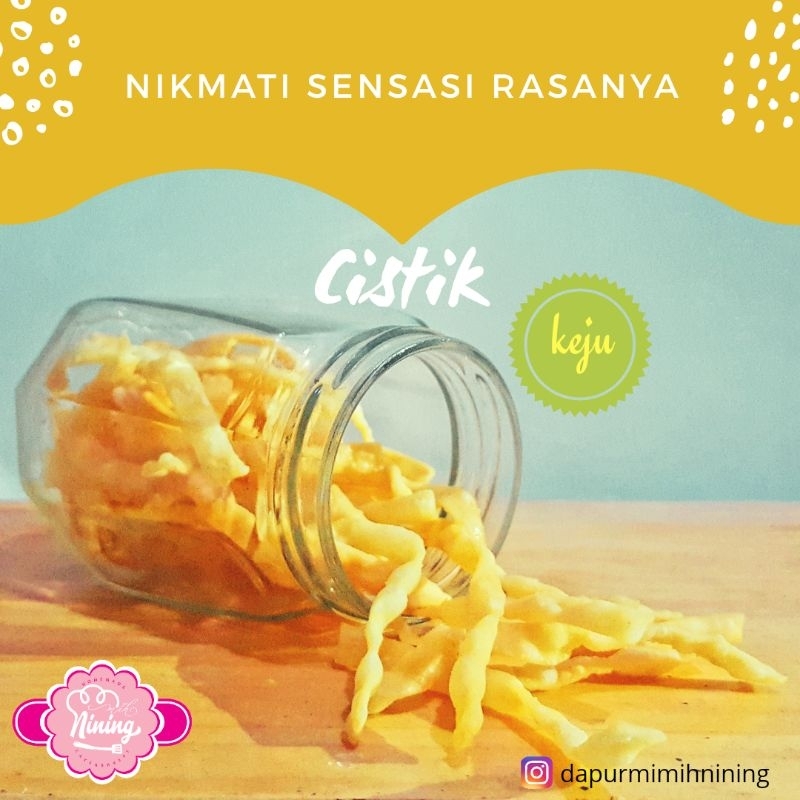 

Cistik Keju by Dapur Mih Nining 500gram