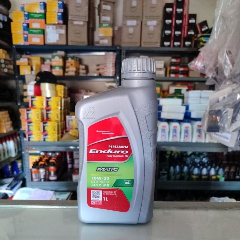 OLI ENDURO MATIC 10W-30 1L / OLI MESIN MOTOR / OLI MESIN PERTAMINA / OLI ENDURO ASLI / OLI MESIN MAT