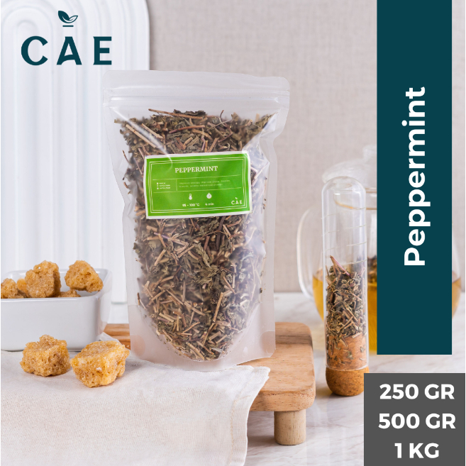 

Dried Peppermint Tea Leaves Daun Teh Leaf Kering Mint Tisane 250 Gram - 1 KG