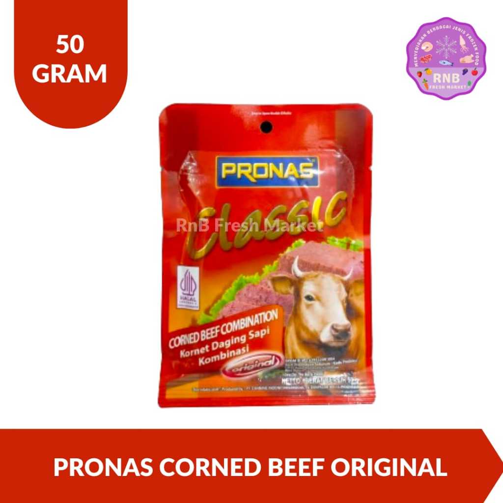 

Pronas Classic Corned Beef Combination Original Netto 50 Gram