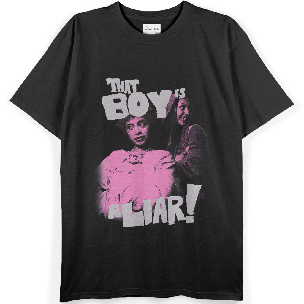 Kaos PinkPantheress Ice Spice Baju Skena T Shirt Distro Cowok Combed 24s Phrase Prints
