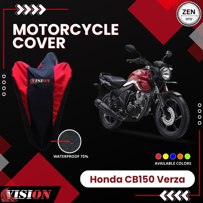 Motorcycle Cover HONDA CB150 VERZA Vision (Waterproof)