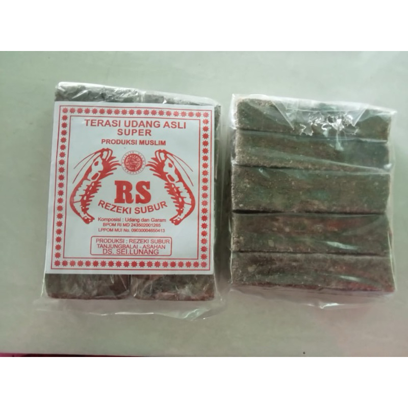 

Belacan potong 5 dan potong 10