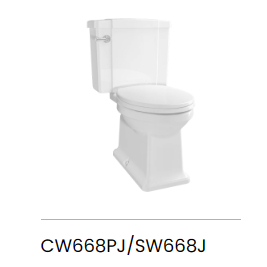 Closet Kloset duduk TOTO Close Coupled Toilet Kualitas1 Grade A CW668PJ