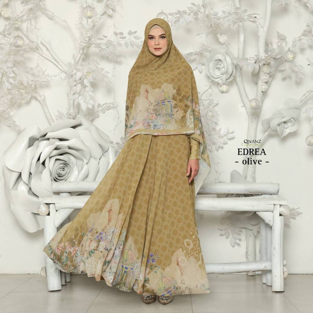 Qnanz Set Scarf Instan Edrea