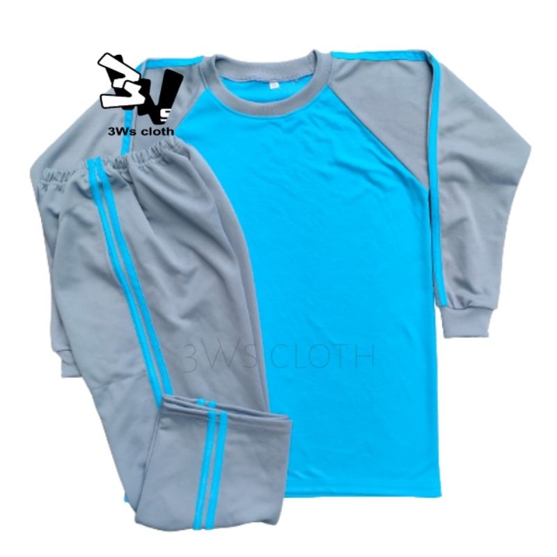 Kaos Olahraga TK PAUD SD ABU BIRU MUDA