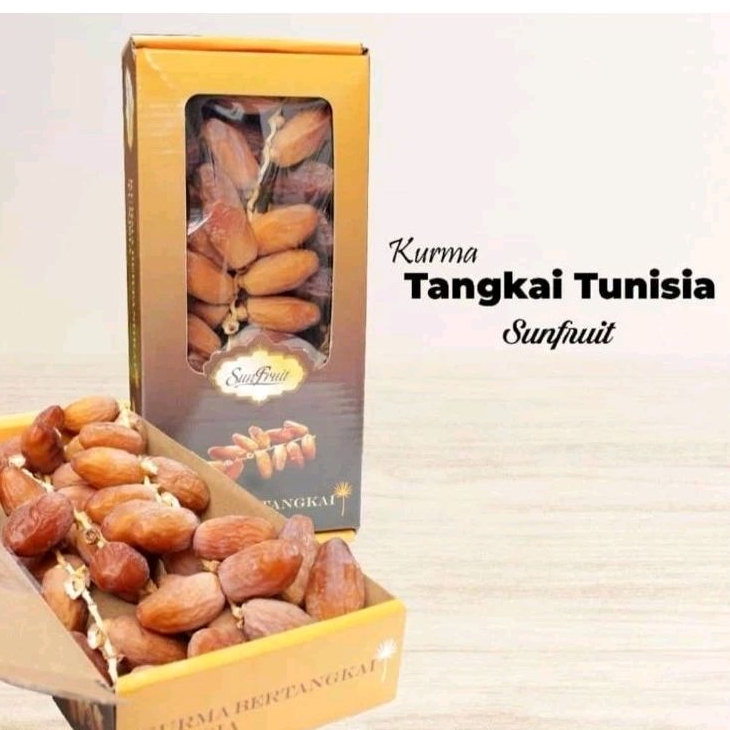 

kurma Tunis tangkai sun fruit 400gr