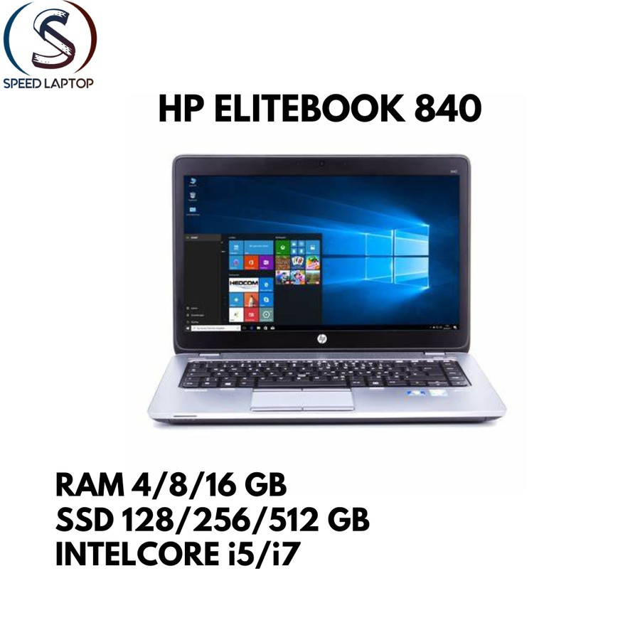 LAPTOP HP ELITEBOOK 840 G1 /840 G2/840 G3/840 G4/840 G5 2ND BERGARANSI