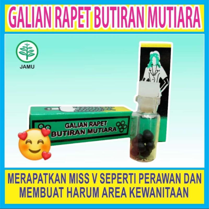 Galian Rapet Miss V Butiran Delima (herbal Madura)
