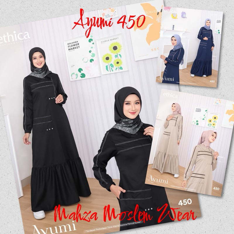 AYUMI 450 || GAMIS DAILY ORIGINAL ETHICA