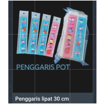 

Penggaris Motif / Penggaris uk 15 cm