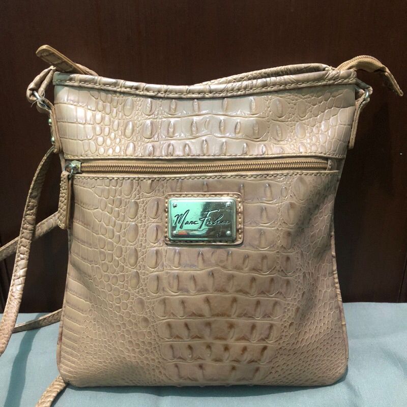(Preloved) Tas Selempang Marc Fisher : Brown
