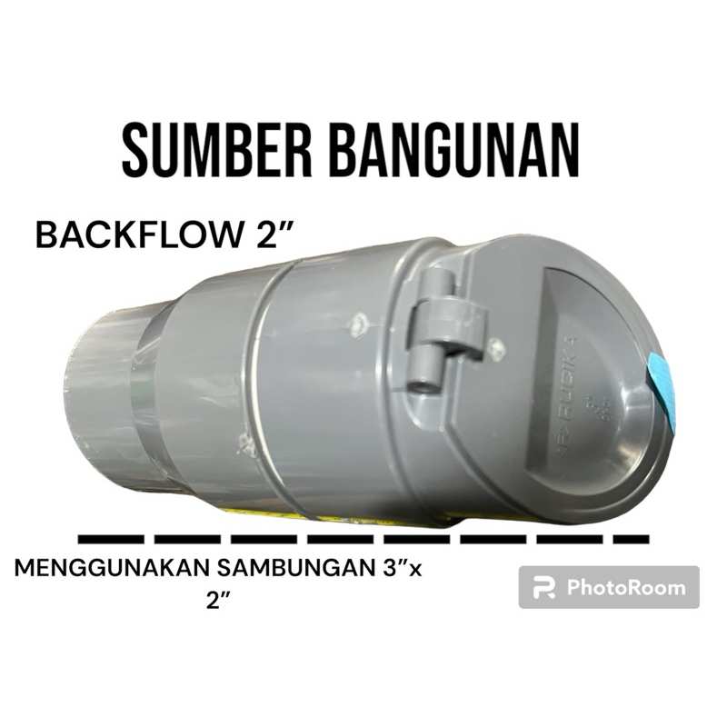 BACKFLOW 3” x 2”  PVC RUCIKA / BACKFLOW PVC RUCIKA