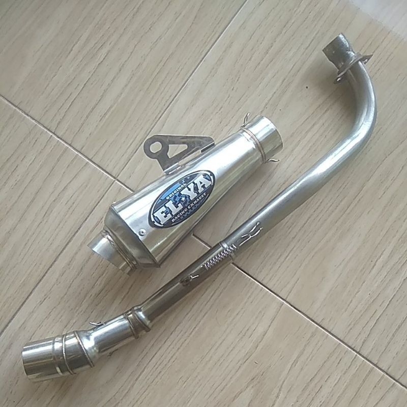 knalpot racing ELYA ORIGINAL model fantera kompetisi Jupiter Vega Supra x Astrea grand c70 dll