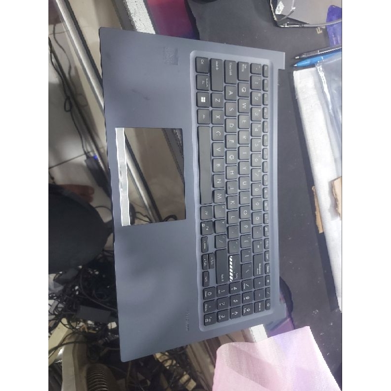 Keyboard Frame Asus A1502 A1502ZA X1502 X1502ZA Backlit Garansi Ori