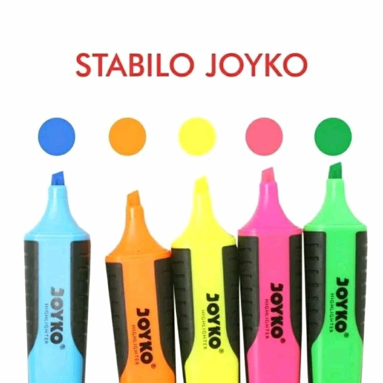 

Stabilo Joyko Highlighter (isi 10 pcs)