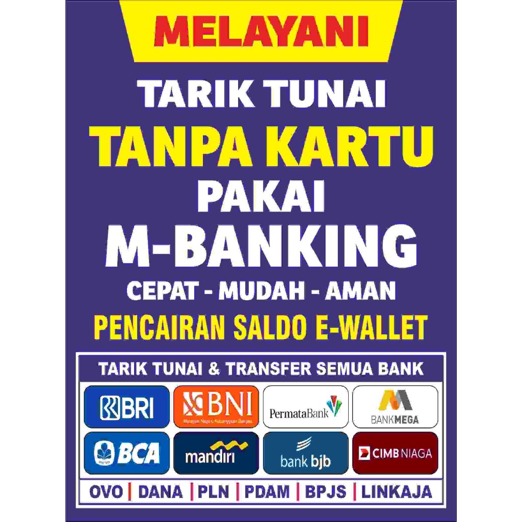 

STIKER VINYL MELAYANI TARTUN TANPA KARTU