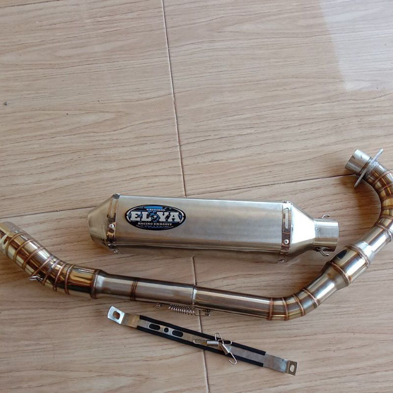 Knalpot racing ELYA ORIGINAL model CKC CLD RSPEED KAPSUL LEHER BOOM BUAT TIGER CB GLPRO MEGAPRO