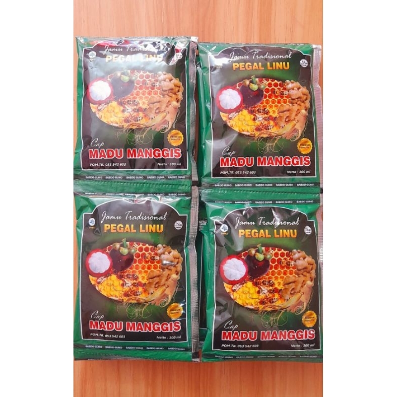 

MADU MANGGIS (Jamu Pegal Linu) 1Lusin