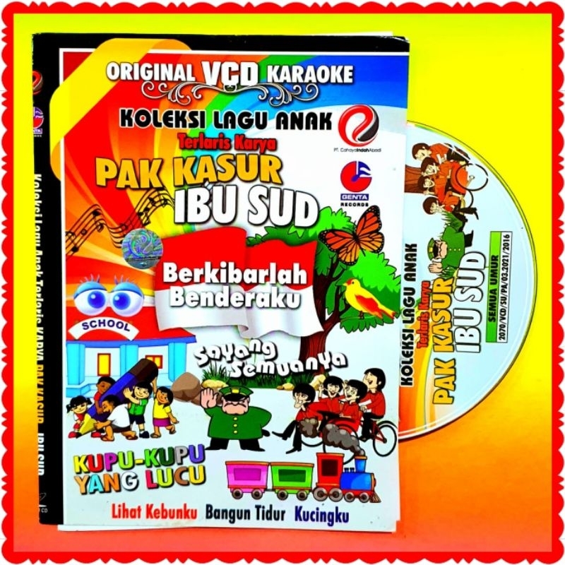 KASET ORIGINAL VIDEO MUSIK LAGU ANAK ANAK TERLARIS SEPANJANG MASA LENGKAP-LAGU ANAK TERLARIS-LAGU AN